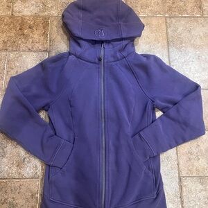 Purple Zip-Up Hoodie